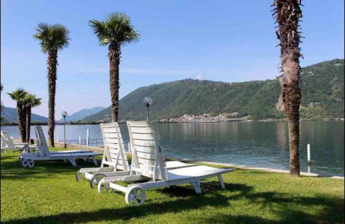 Holiday On The Lake Lugano 2 Bissone Extérieur photo