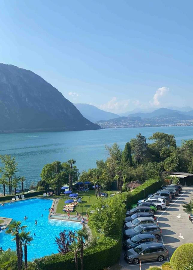 Holiday On The Lake Lugano 2 Bissone Extérieur photo